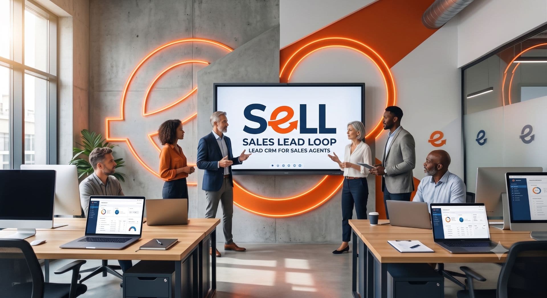 High-volume sales office automating their floor